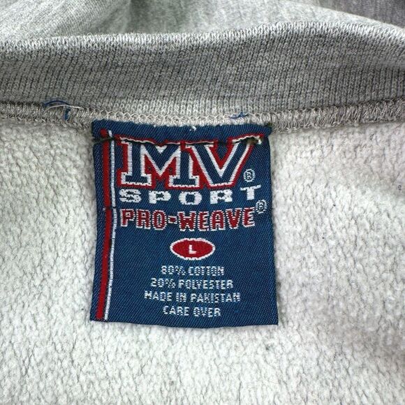 Vintage MV Sport Yale University Crew Neck Sweatshirt - Size Large - Picture 4 of 6
